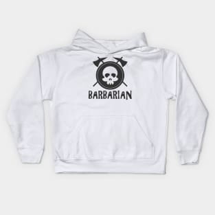 Barbarian Logo Kids Hoodie